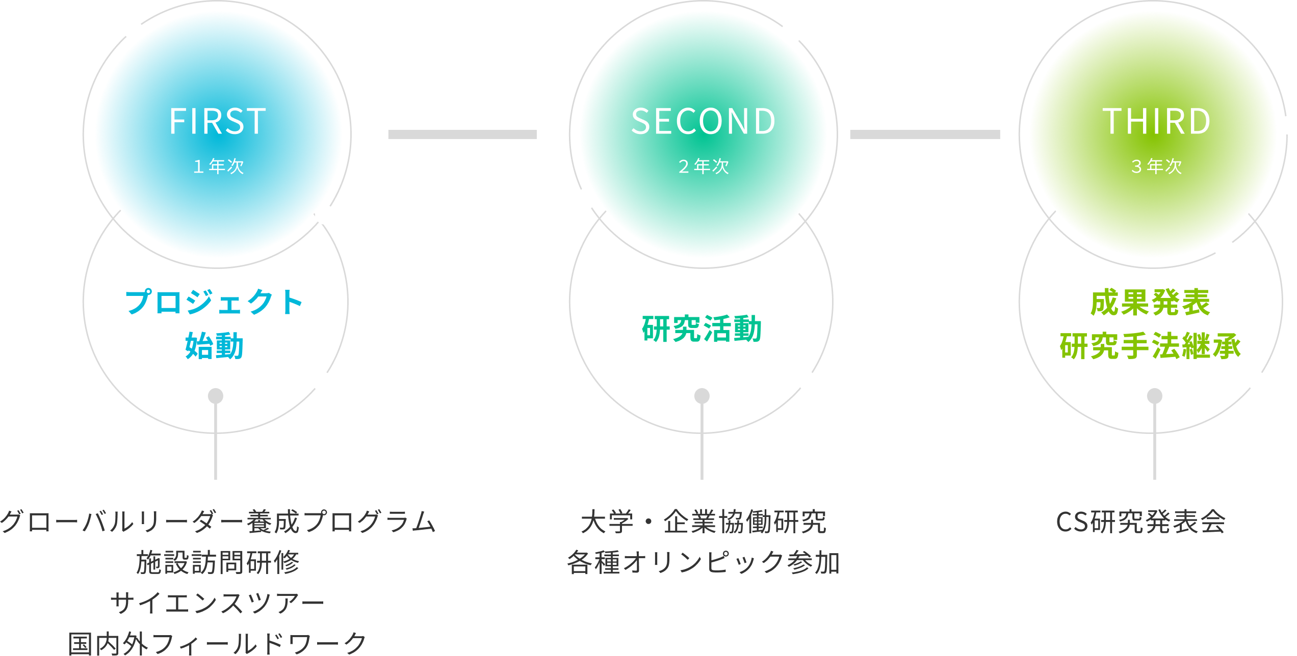 プロジェクト「Nova」の3年間の流れ