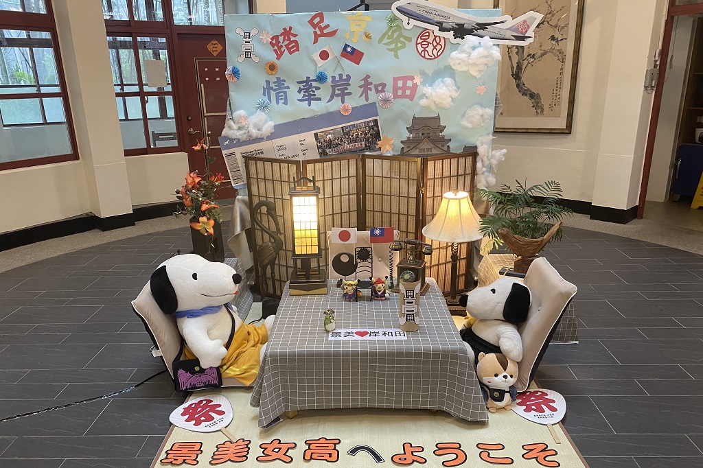 海外姉妹校交流の様子