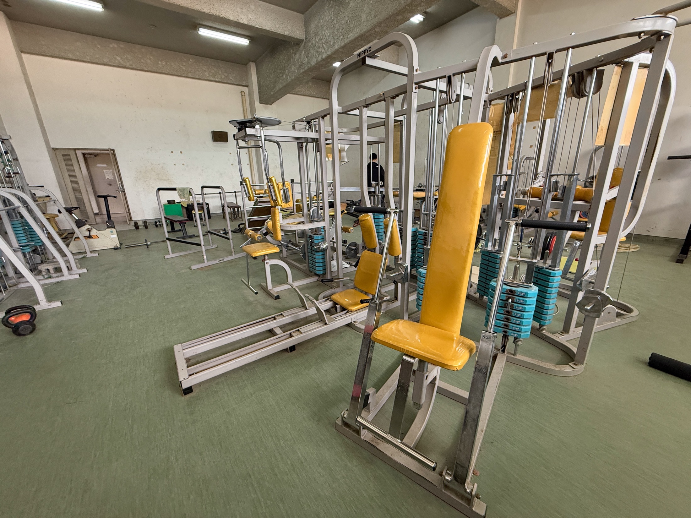 トレーニングルーム施設は充実してますが…