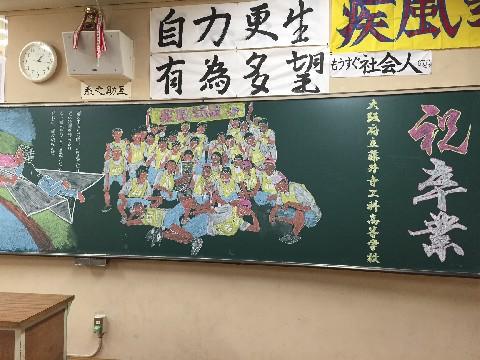 卒業式 藤井寺工科高等学校 全日制の部