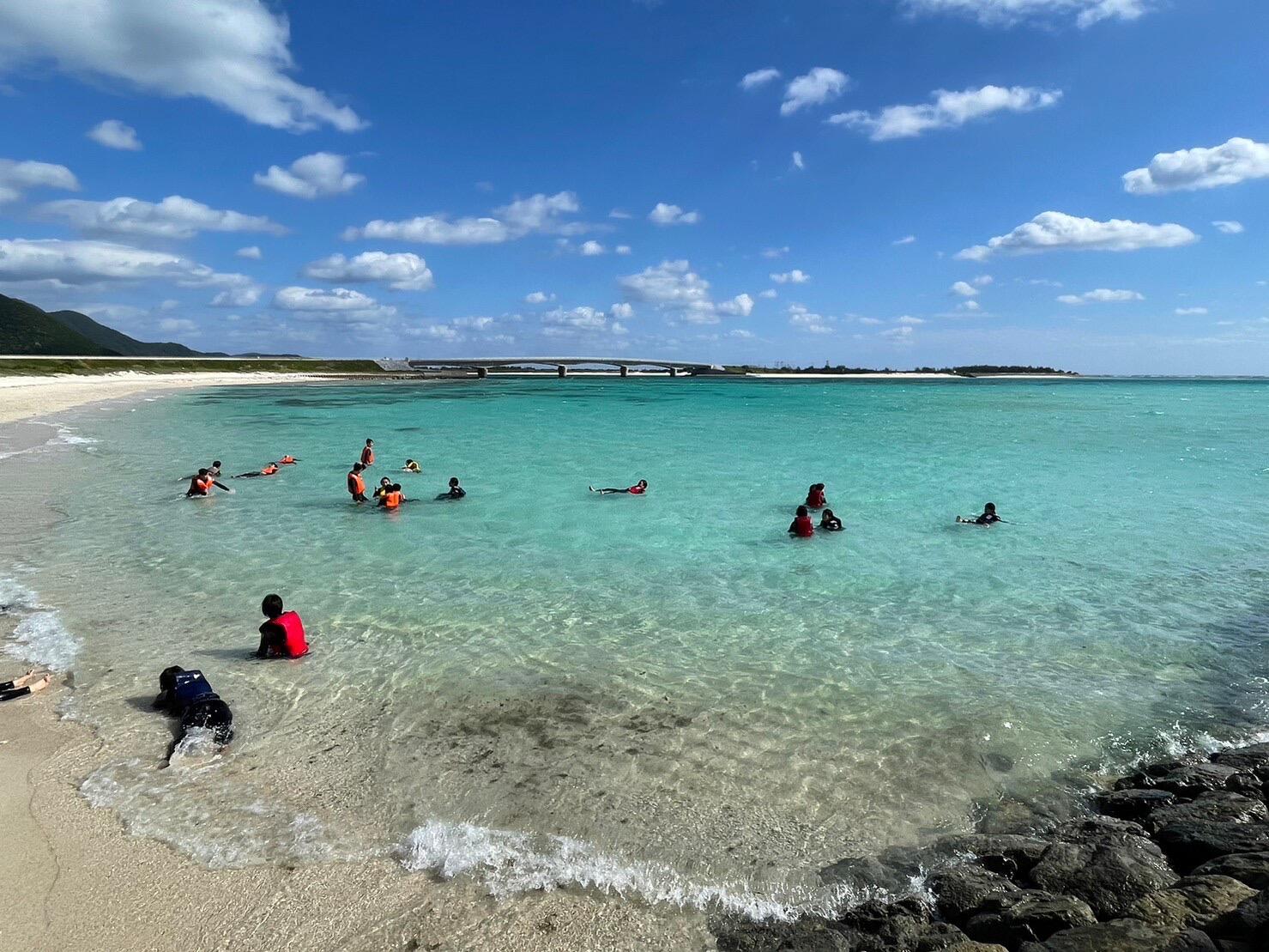 マリン体験 (海水浴) (前田の浜(野甫漁港横)) (1, 2, 3組) (2日目) 03.JPG