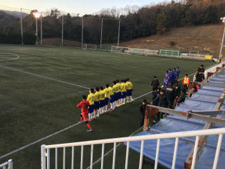 １／２８　U－１８リーグ戦　（平２８・部活・サッカー）