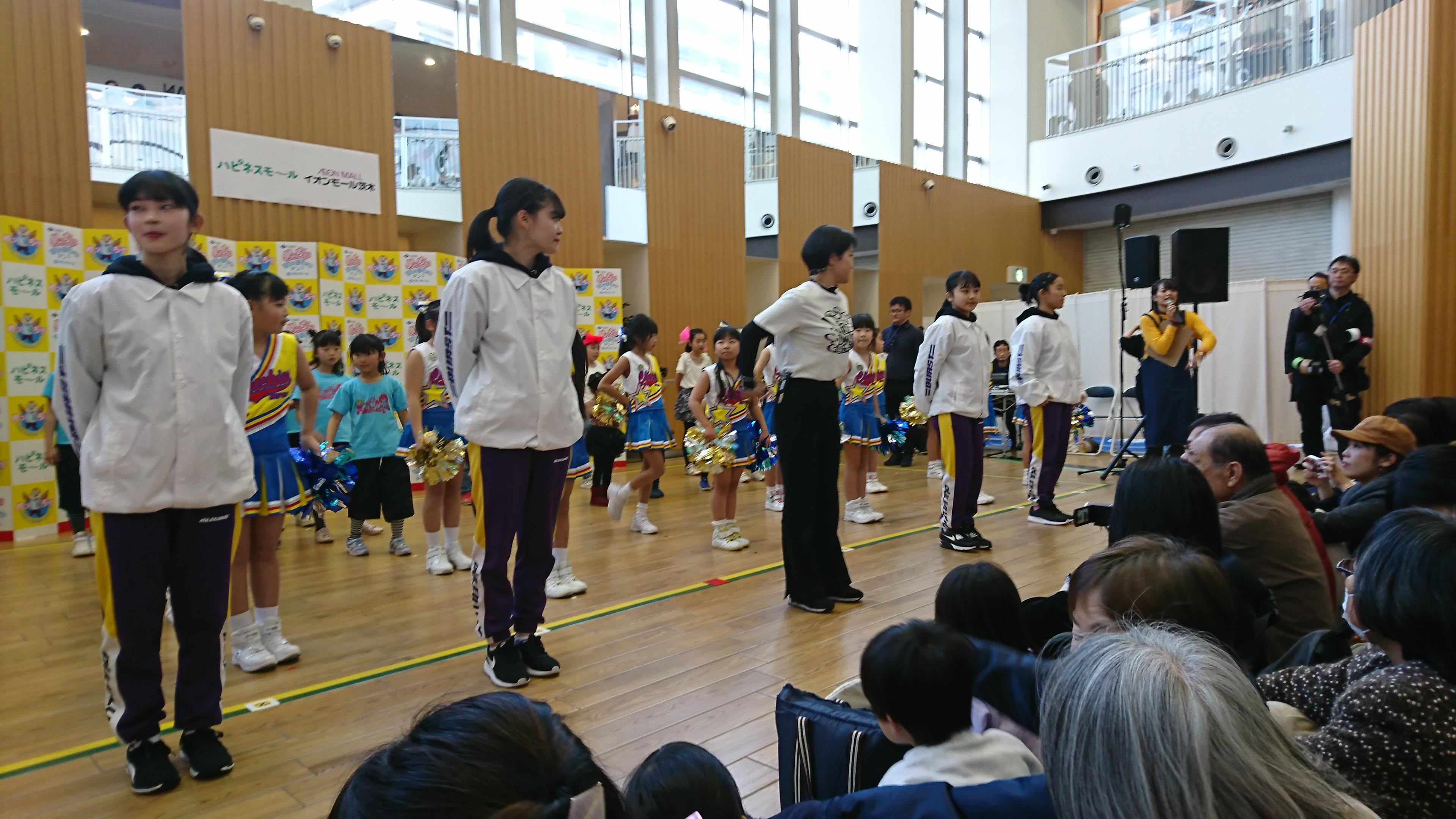 ダンス部 イオン茨木に登場 大阪府立福井高等学校 公式ホームページ