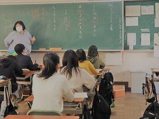 蜻蛉日記を読む ３年 古典b 校長ブログ