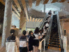 240614【写真】授業の風景27（２年「まちづくり」、おにクル見学会） (3).JPGのサムネイル画像