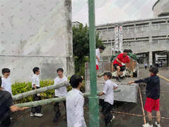 240712【写真】体育祭準備（竹取り） (8).JPGのサムネイル画像