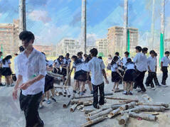 240909【写真】体育祭（大清掃、マスコット解体） (6).JPGのサムネイル画像