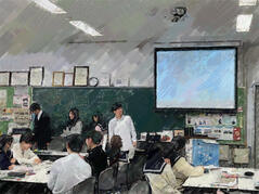 241127【写真】授業の風景68（１年「家庭基礎」、食生活チェック） (5).JPGのサムネイル画像