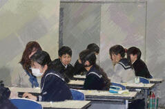 250210【写真】授業の風景83（１年「家庭基礎」、ラストペアトーク） (1).JPGのサムネイル画像