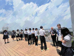 250604【写真】授業の風景28（２年「まちづくり」、おにクル見学会） (6).JPGのサムネイル画像