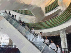 250604【写真】授業の風景28（２年「まちづくり」、おにクル見学会） (7).JPGのサムネイル画像