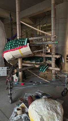 251014【写真】体育祭（マスコット優勝：緑Ｃ団マスコット長コメント） (4).JPGのサムネイル画像