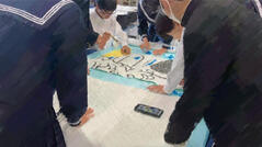 251027【写真】文化祭準備（展示、企画宣伝看板制作） (2).JPGのサムネイル画像