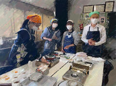 251105【写真】授業の風景73（３年「生活文化」、土鍋キムチご飯、目玉焼き） (2).JPGのサムネイル画像