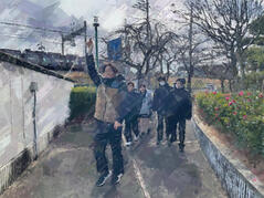 250130【写真】授業の風景91（２年「まちづくり」、イルミネーション片付け） (6).JPGのサムネイル画像