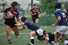 260614【写真】ラグビー部活動報告（第13回全国高等学校７人制大会大阪府予選（vs近大附属高校）） (2).JPGのサムネイル画像
