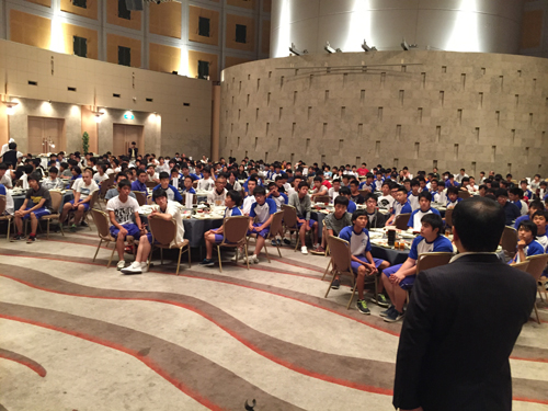 修学旅行 二日目 学年レクレーション 10baco