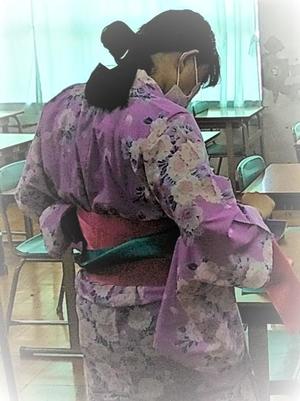 夏休み着付け２