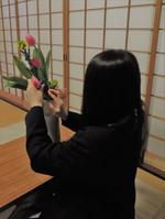 ２月華道稽古①.JPG