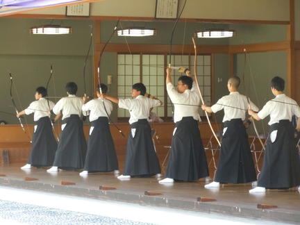弓道部 春季大会 校長ブログ
