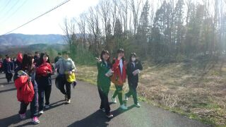宿泊研修1日目 ハイキング2