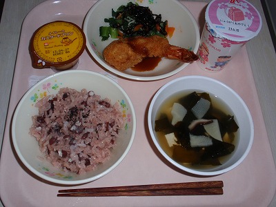 2013入学お祝い献立