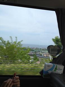 H27修学旅行　小樽からのバス.jpg