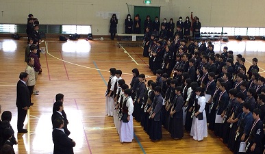 二学区大会女子表彰