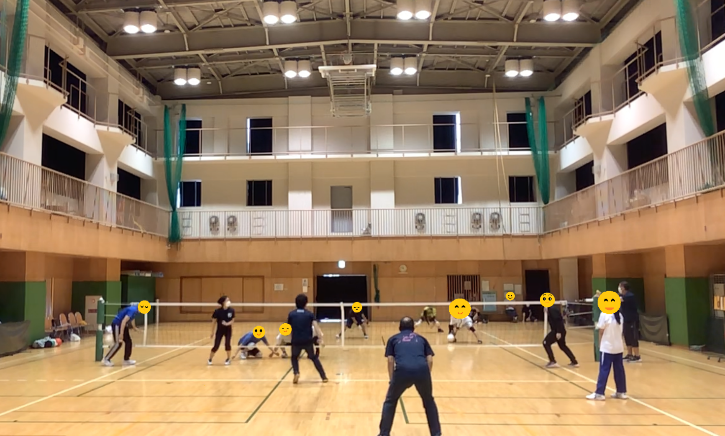 画像 試合形式で練習