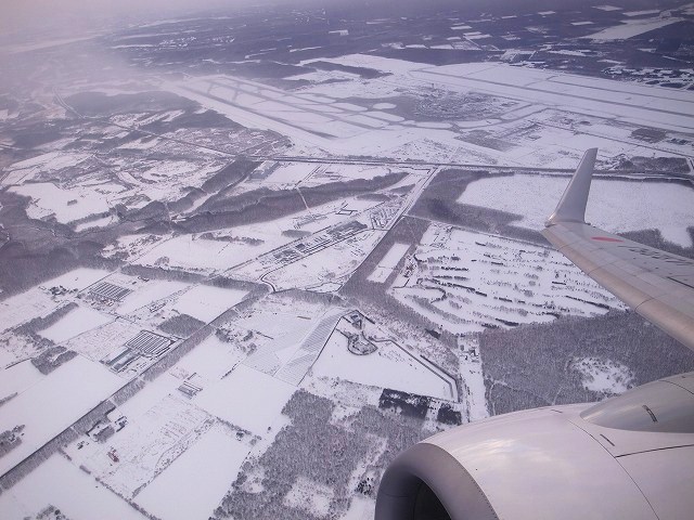 空からの北海道