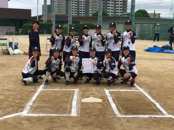 堺ソフトボール選手権大会 準優勝 泉陽高校 ソフトボール部 女子