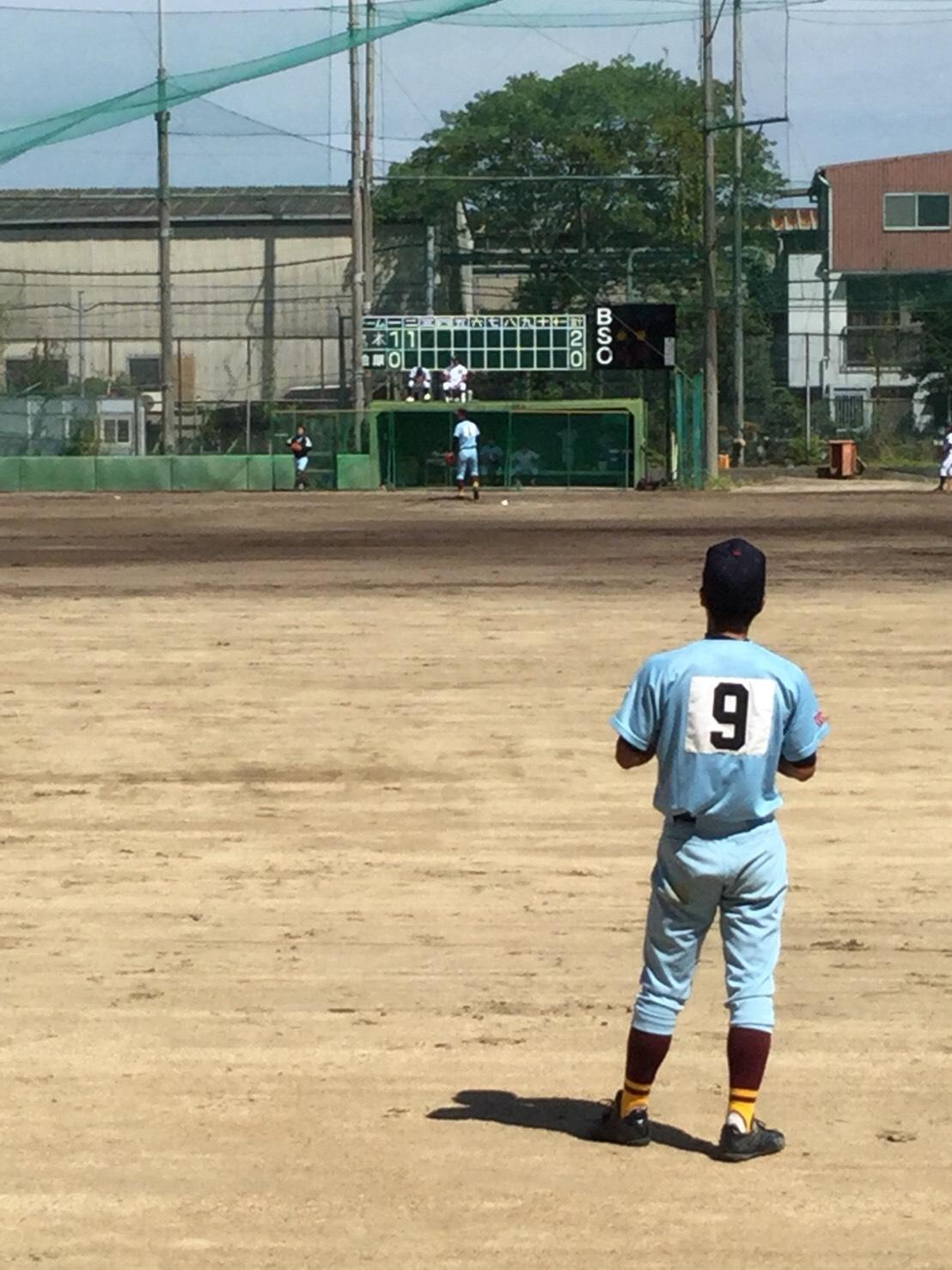 9 2 日 秋季大会 １回戦 対 東大阪大柏原 大阪府立島本高等学校硬式野球部