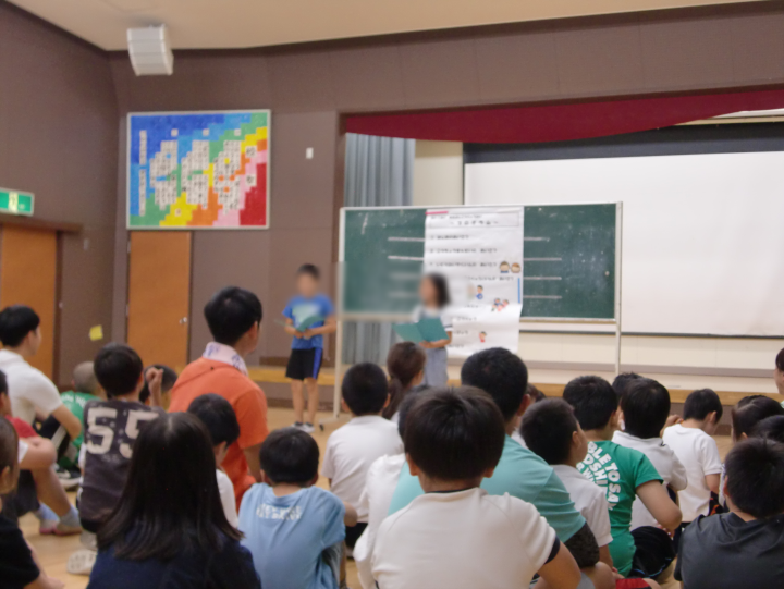上之島小学校とのなかよし交流会