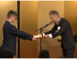 授賞式②