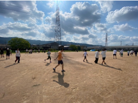 朝の運動①