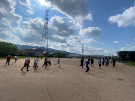 朝の運動②