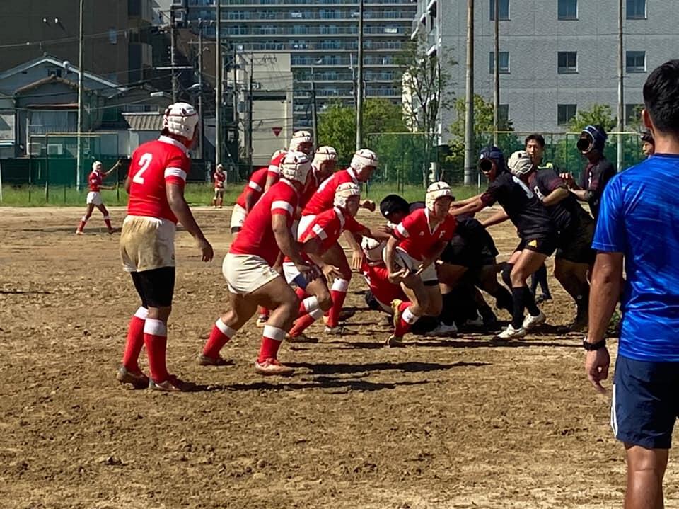 ラグビー部公式戦 実業大会 - 淀工ブログ