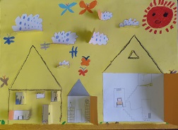 羽曳野市立高鷲北小学校　2年生　まどをひらいて