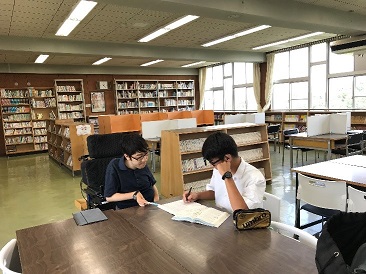 学習部の風景