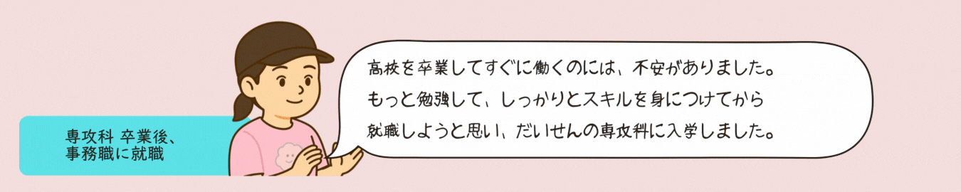 卒業生回答