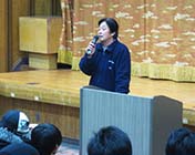 冬休み明けの全校集会