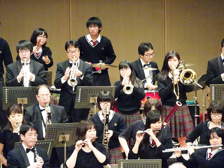 大阪府立日根野高等学校記念式典