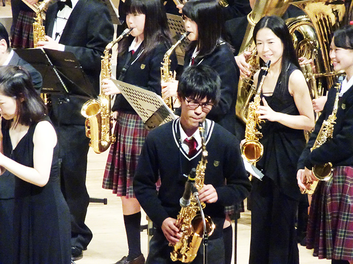 大阪府立日根野高等学校記念式典