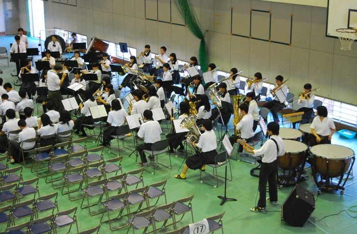 オープンスクール15 第１回 日根野高校吹奏楽部 ひねすい