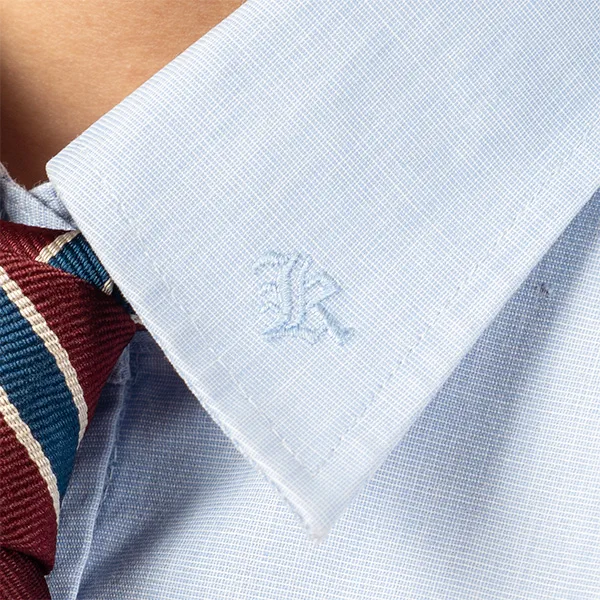 ブルーカラーシャツ