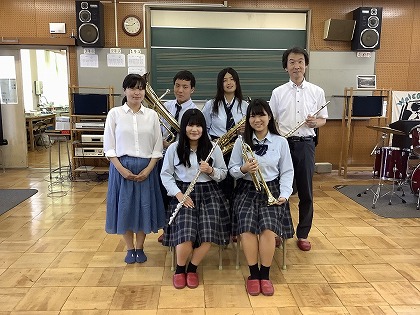 吹奏楽部の写真