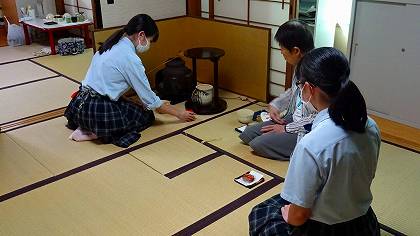 茶華道部の写真
