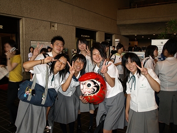 2007年関西吹奏楽コンクール会場にて