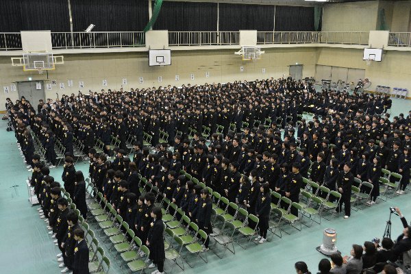 2013年　卒業式