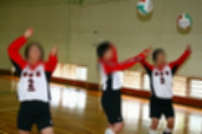 女子バレーボール部